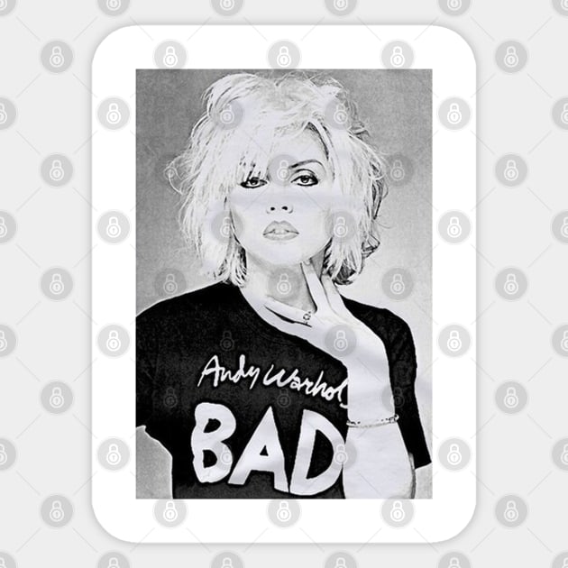 Blondie Sticker by Phenom Palace